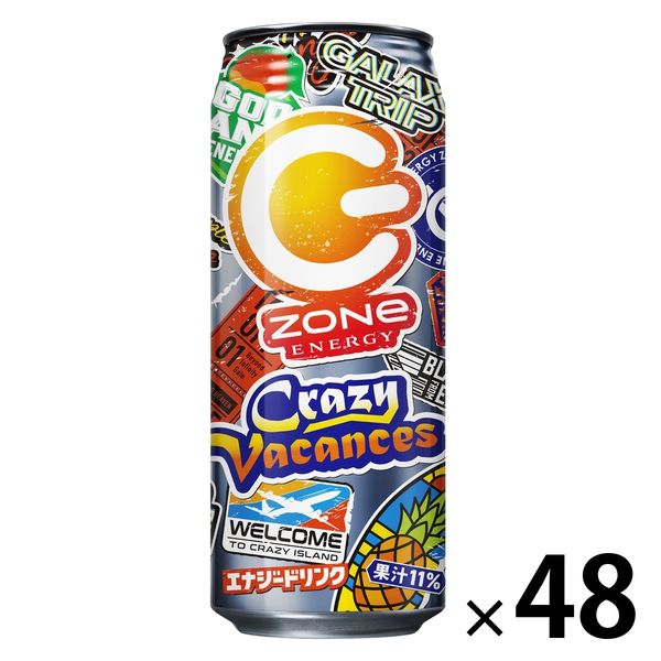 サントリー ZONe ENERGY Crazy Vacances 500ml 1セット（48缶） - アスクル