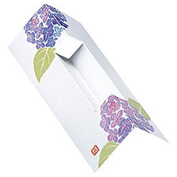 用美 箸置き お箸レスト あじさい (200枚入) [3個入] yub-65603（直送品）