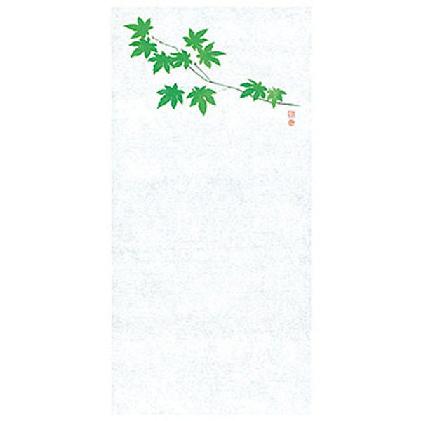 用美 包み焼き紙 四季　包み焼き紙　青もみじ (100枚入) [2個入] yub-65810（直送品）