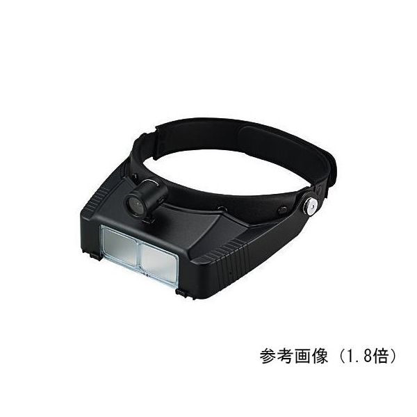 クリアー光学 LEDライト付ヘッドルーペ 2.7倍 LH-115C 1個 64-5276-21（直送品）
