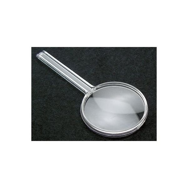 クリアー光学 手持ちプラルーペ 拡大鏡 プラレンズ 3.5倍 45mm PP-45 1個 64-5273-02（直送品）