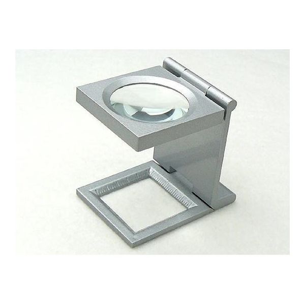 クリアー光学 縞見ルーペ リネンテスター 1mm目盛付 6倍 31mm I-C6N 1個 64-5275-22（直送品）