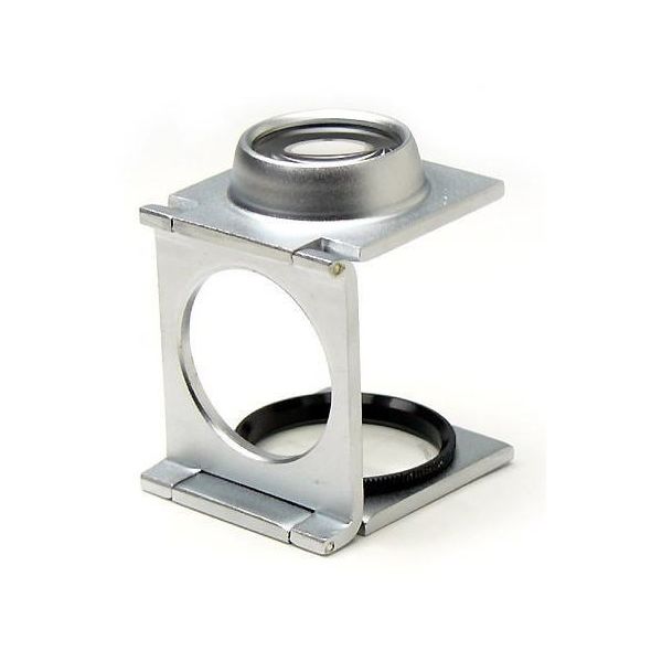 クリアー光学 0.1mm目盛付 スケールルーペ 8倍 21mm 収差補正コートレンズ P-8N 1個 64-5274-84（直送品）