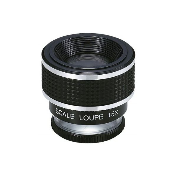 クリアー光学 0.1mm目盛付 スケールルーペ 15倍 20mm 収差補正 クリアー光学 0.1mm目盛付 スケールルーペ 15倍 20mm 収差補正