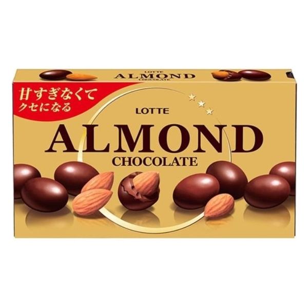 ロッテ アーモンドチョコレート 4903333282050 86g×10個（直送品）