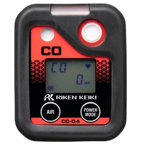 理研計器 ポータブル一酸化炭素ガスモニター 乾電池仕様(COー04(00)) 【COー04】 CO-04 1台（直送品）