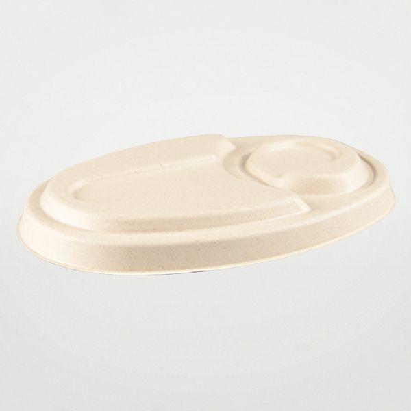 パックスタイル PS BB竹バガス カレー容器 C-1 共蓋 00650527 1袋(50個)（直送品）