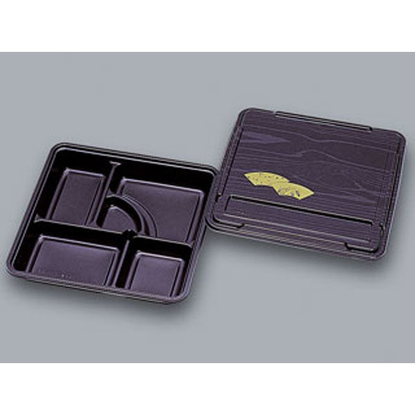 福助工業 仕出弁当 KP新 KP-150 源平 共蓋付 0578479 1袋(20個)（直送品）