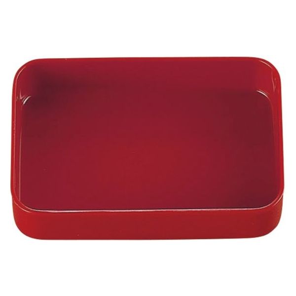 タカギ産業  弁当容器 B-116 [本体]ワイン [蓋]透明・笹 1001599 100枚(10枚×10)（直送品）