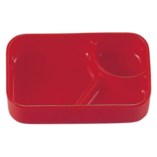 タカギ産業  弁当容器 B-161B [本体]ピンク78 [蓋]透明・ピュアフレンドB 1006098 100枚(10枚×10)（直送品）