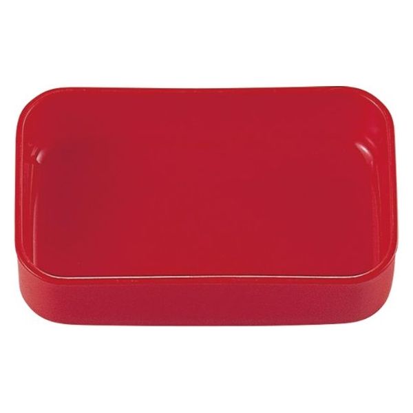 タカギ産業  弁当容器 B-161A [本体]ピンク78 [蓋]透明・ピュアフレンドB 1006099 100枚(10枚×10)（直送品）