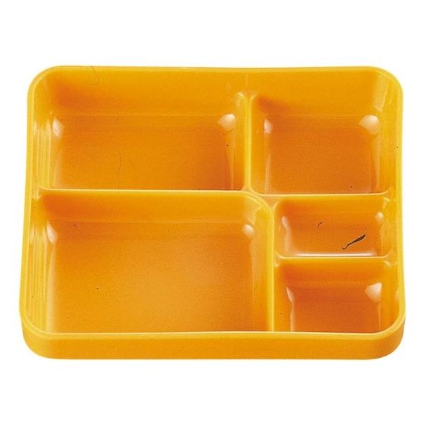 タカギ産業  弁当容器 B-181YC [本体]イエロー10 [蓋]イエロー10・アニマルパーク 1011299 100枚(10枚×10)（直送品）