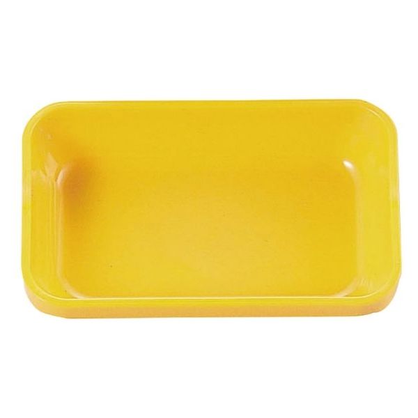 タカギ産業  弁当容器 B-304A [本体]イエロー10 [蓋]透明・ピュアフレンドB 1019399 100枚(10枚×10)（直送品）