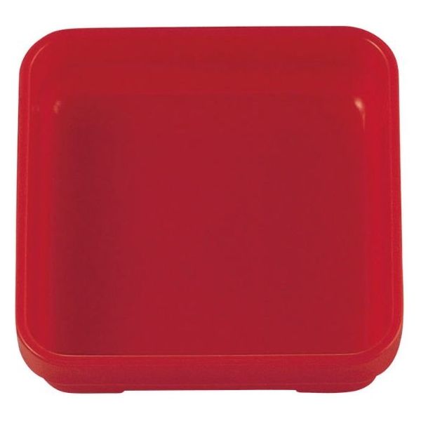 タカギ産業  弁当容器 B-308 [本体]ワイン [蓋]透明・ストロベリー 1020899 100枚(10枚×10)（直送品）