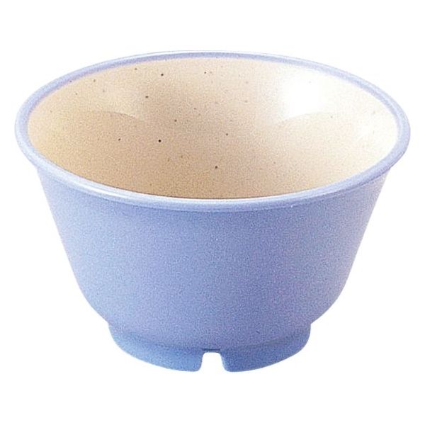 タカギ産業  湯呑 SW-122 バイオレットブルー・内ストーン 1400204 100枚(10枚×10)（直送品）