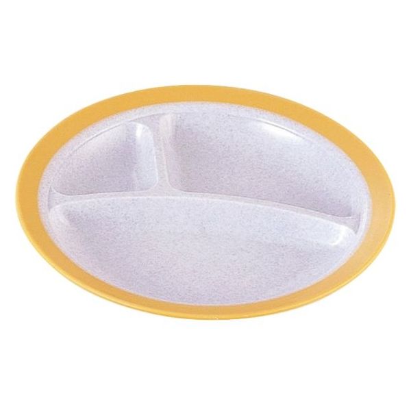 タカギ産業  丸皿 SW-125 イエロー 1400217 100枚(10枚×10)（直送品）