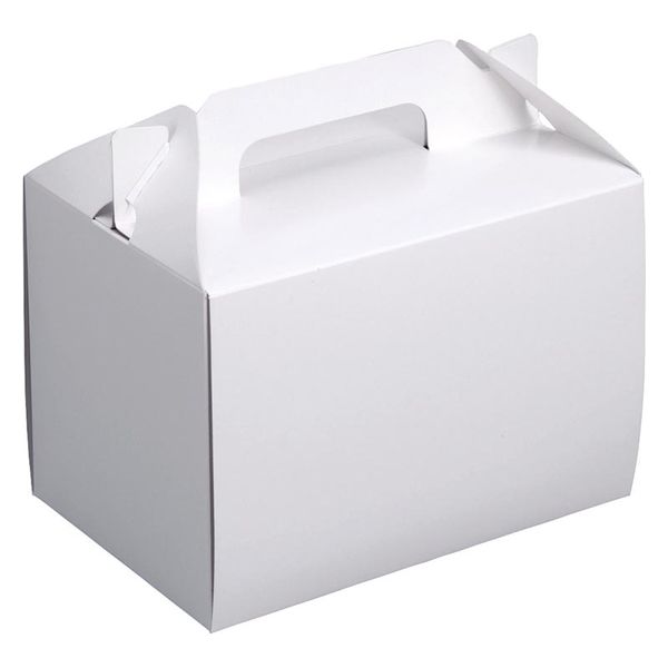 ヤマニパッケージ  ケーキ箱 キャリー組立125 #8 20-292 200箱(50箱×4)（直送品）