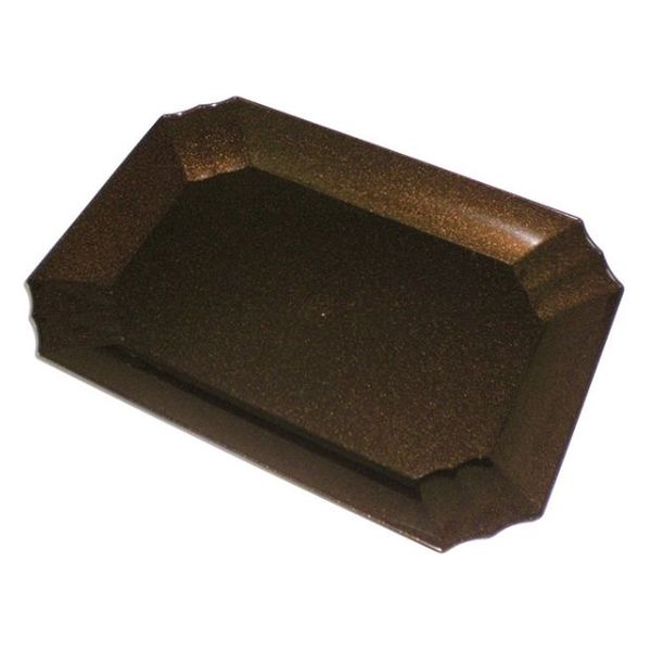 ニシキ 刺身・鮮魚容器 曙(特大)ゴールド  2180901300 50枚(10枚×5)（直送品）