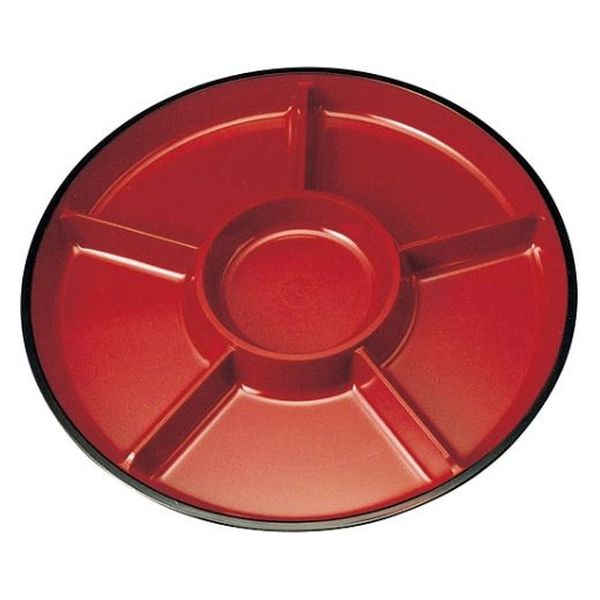 ニシキ オードブル容器 オードブルNM37 黒フチ  2375372250 40枚(10枚×4)（直送品）