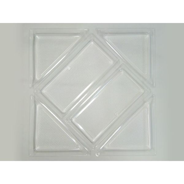 ニシキ 角皿H-40用中仕切D透明 2636048000 40点（直送品）