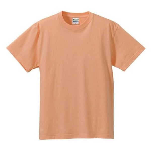 United Athle 5001綿Tシャツ XL アプリコット 500101196 1袋(1個)（直送品）