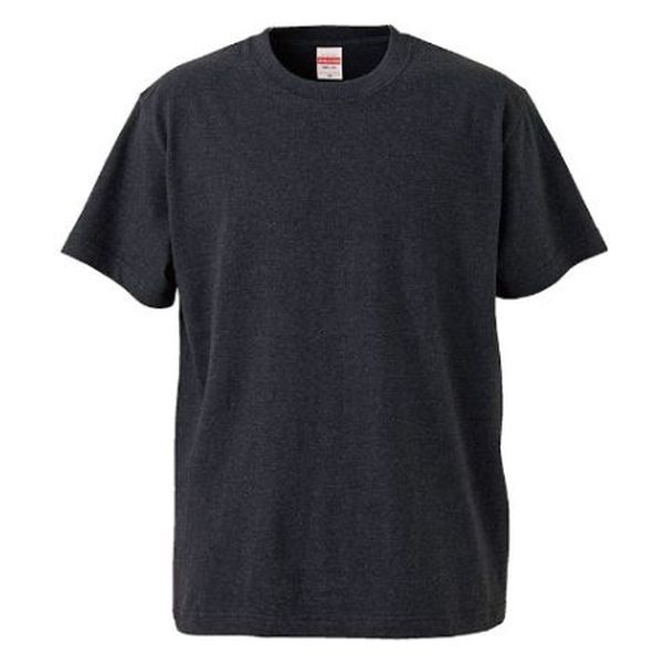 United Athle 5001綿Tシャツ 3L ダークヘザーネイビー 500101249 1袋(1個)（直送品）