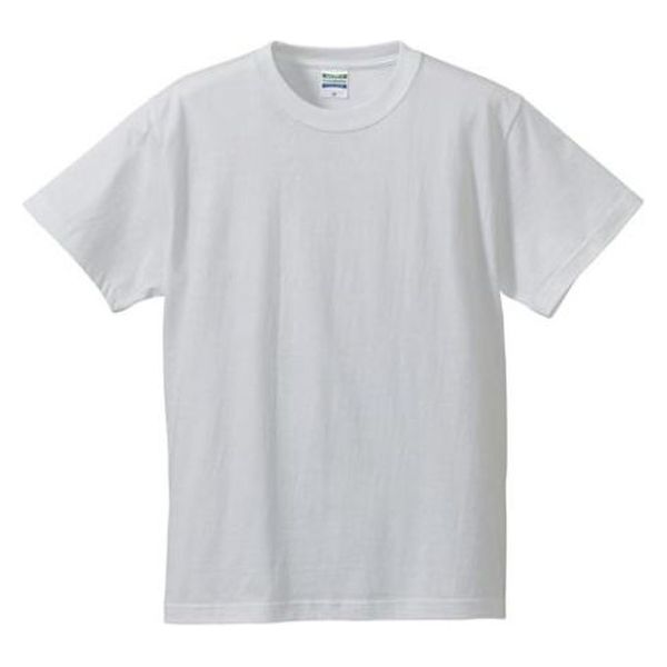 United Athle 5001綿Tシャツ 4L ホワイト 500101251 1袋(1個)（直送品）