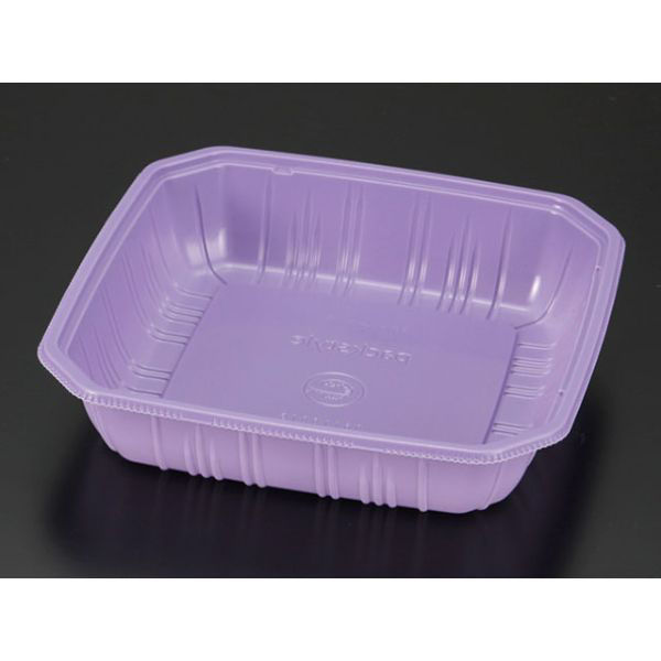 パックスタイル 青果・農産容器 PS BPフルーツ 4L ムラサキ 506573 1袋(100個)（直送品）