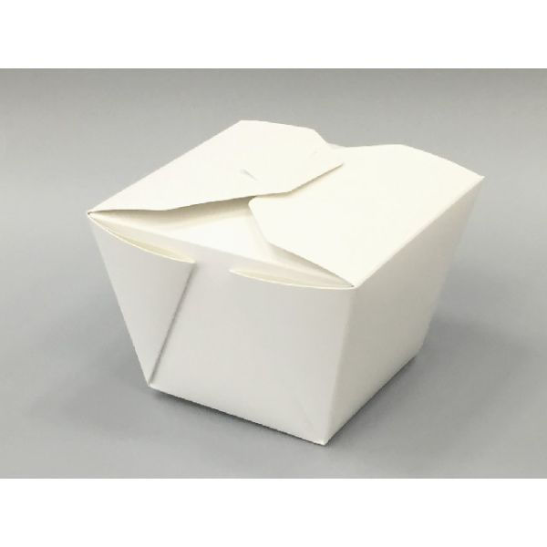 協和パック 弁当容器 デリメイト 8080 白無地 599541 1袋(25個)（直送品）