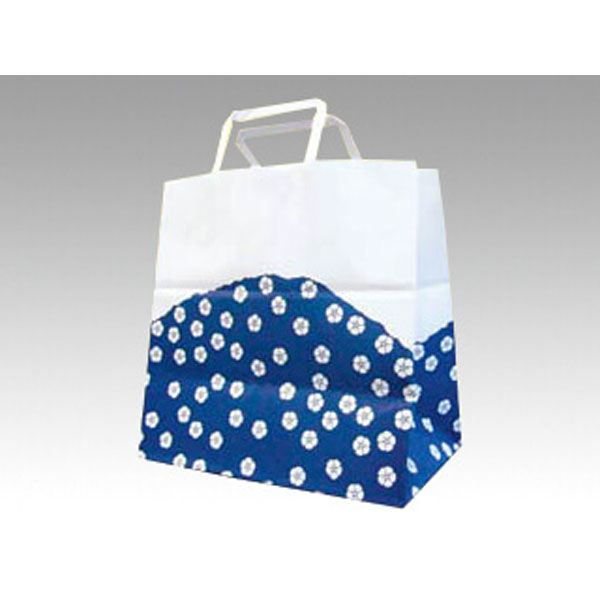 パックタケヤマ 紙袋 紙手提袋 H平26 群青 69556 1袋(50個)（直送品）