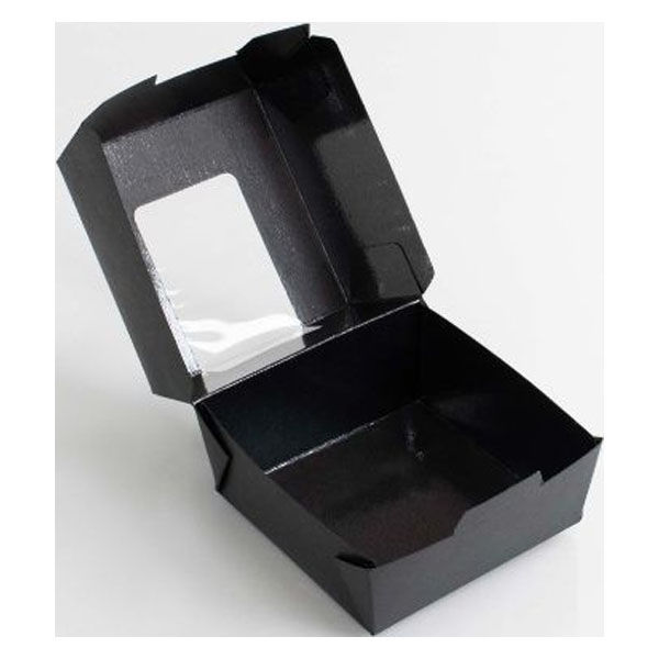 北原産業 紙製容器 PT-100BB(PP)窓付 CE20717 500枚(25枚×20)（直送品）