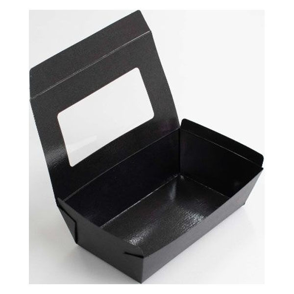 北原産業 紙製容器 テイクボックス150FBB(PP)窓付 CE20712 400枚(25枚×16)（直送品）