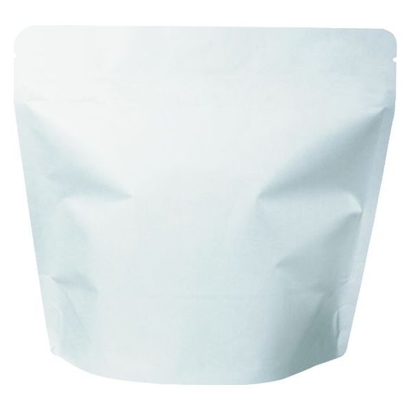 ヤマニパッケージ  コーヒー用袋 COT-850 スタンドチャック袋200g白インナーバルブ付 COT-850 500枚(50枚×10)（直送品）