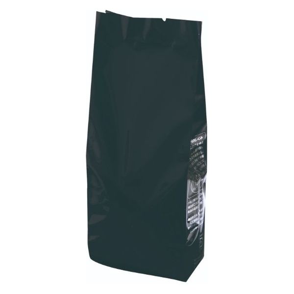 ヤマニパッケージ コーヒー用袋 インナーバルブ付200g用ガゼット袋 マット黒 COT-907 1000枚（50枚×20）（直送品）