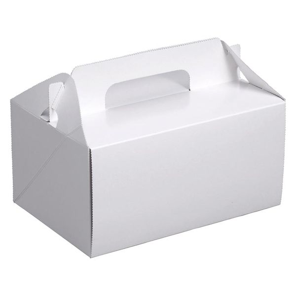 ヤマニパッケージ  ケーキ箱 サイドオープン #6 DE-34 500箱(50箱×10)（直送品）