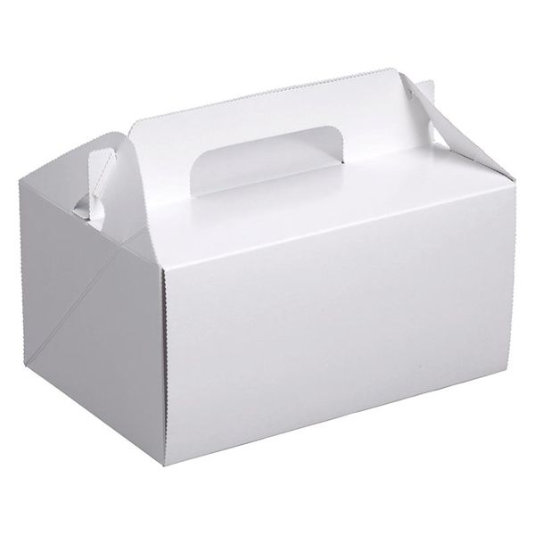 ヤマニパッケージ  ケーキ箱 サイドオープン #8 DE-36 300箱(50箱×6)（直送品）