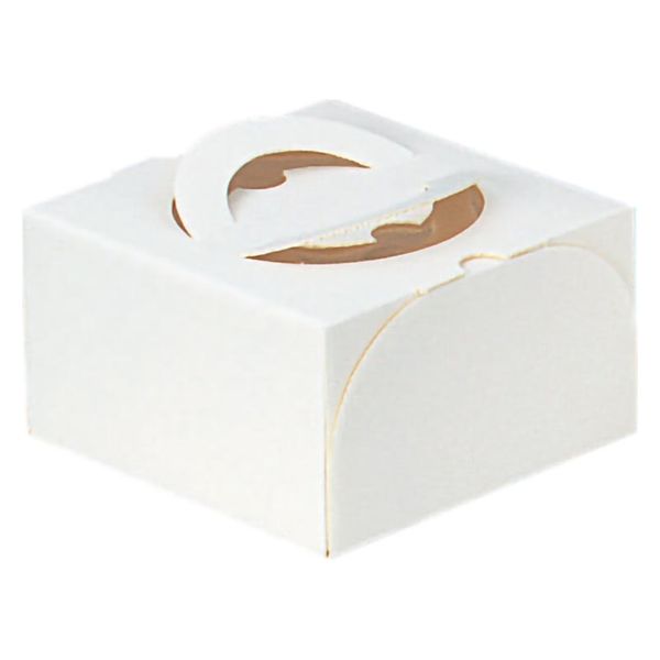 ヤマニパッケージ  ケーキ箱 エコガトー5号トレーなし DE-73 100箱(50箱×2)（直送品）