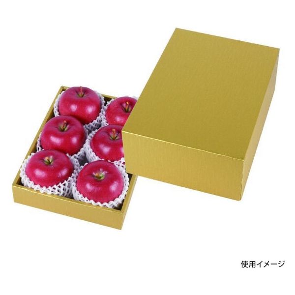 ヤマニパッケージ 青果用贈答箱 ゴールドアソート1 L-2448 50箱（1箱×50）（直送品）