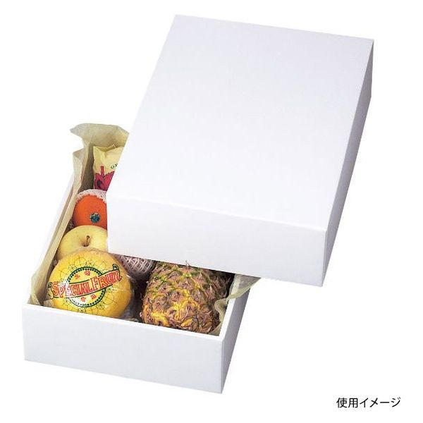 ヤマニパッケージ 青果用贈答箱 ホワイト6 LTO-6 30箱（10箱×3）（直送品）