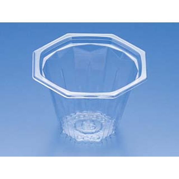 リスパック サラダ・フルーツ容器 クリーンカップMKU95-300B(E) PAPL304 1袋(50個)（直送品）