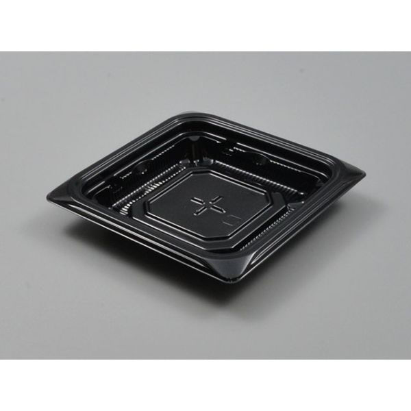 リスパック 惣菜容器 クリーンカップつどい 11B 黒 PAQS102 1袋(50個)（直送品）