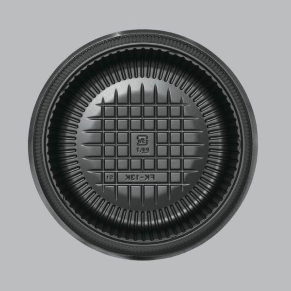 福助工業 T-丼麺 中皿 穴なし 0721077 1袋(50個)（直送品）