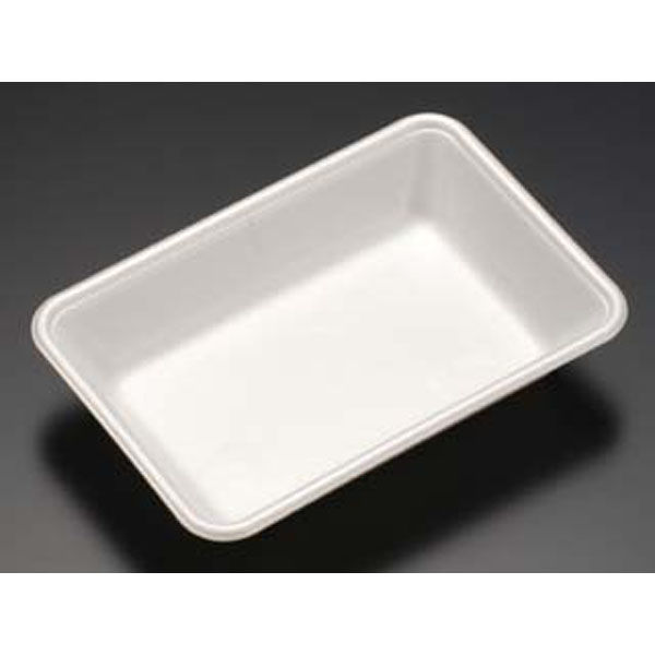 リスパック トレー J-22-15U 白 FGPC265 1袋(100個)（直送品）