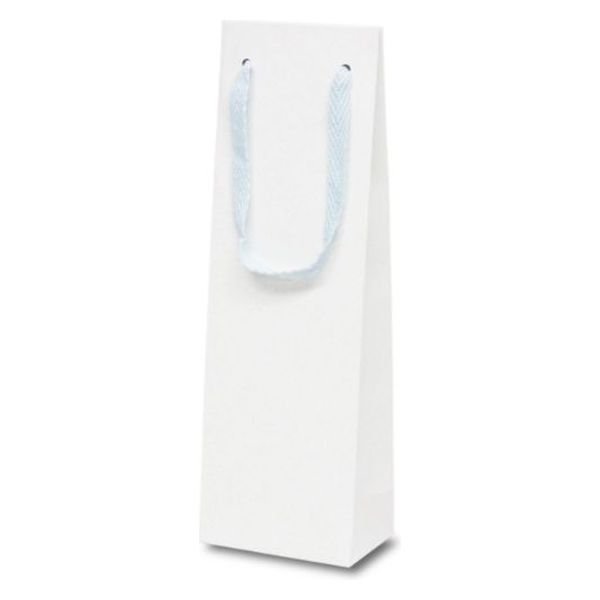 ベルベ 紙袋 スリムボトルバッグ （M）ホワイト 1771 100枚（10枚×10）（直送品）