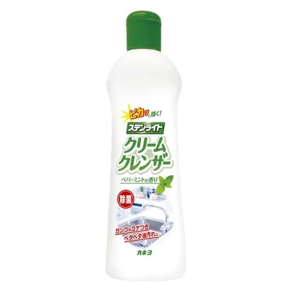 カネヨ石鹸 食器用洗剤 ステンライトクリームクレンザー  101111 24個(1個×24)（直送品）
