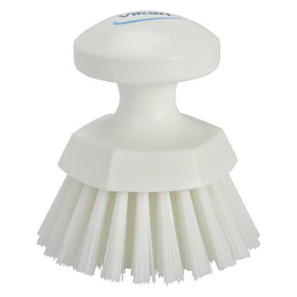 ヴァイカン ブラシ ハンドブラシ(丸)ホワイト 38855 1個（直送品）