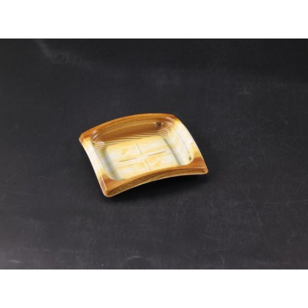 リスパック 惣菜容器 バイオデリカ リッジ12B メイプルウッド RHBH047 1袋(50個)（直送品）