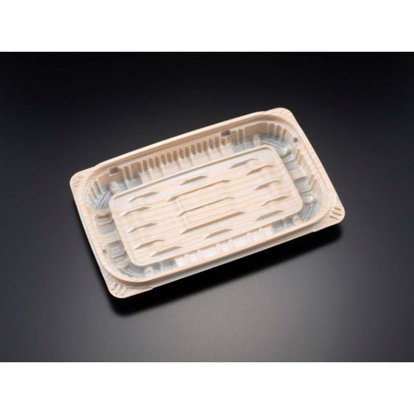 リスパック 惣菜容器 バイオデリカ キープ310B K-北山杉 RHIK526 1袋(50個)（直送品）