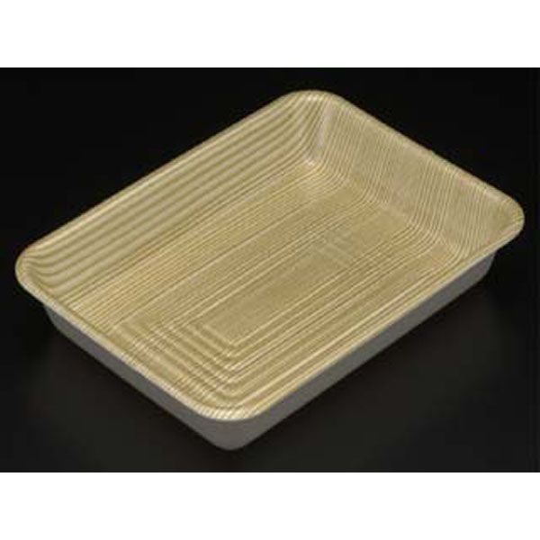 リスパック トレー GP550深 1P50 木目 FLGP535 1袋(50個)（直送品）