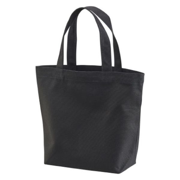 United Athle エコバッグ 1460-01 キャンバストートバッグ ブラック S 14600122 1袋(1個)（直送品）